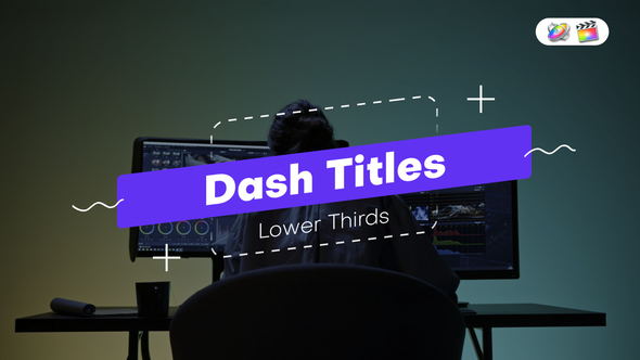 Photo of Dash Titles Lower Thirds for FCPX – Videohive 53762245