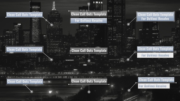 Photo of Elegant Modern Call Outs for DaVinci Resolve – Videohive 54029400