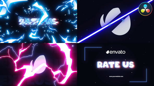 Photo of Energy Glitch Logo for DaVinci Resolve – Videohive 53617160