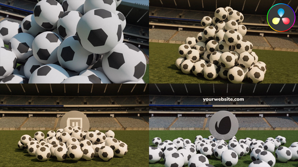 Photo of Football Logo for DaVinci Resolve – Videohive 53887045