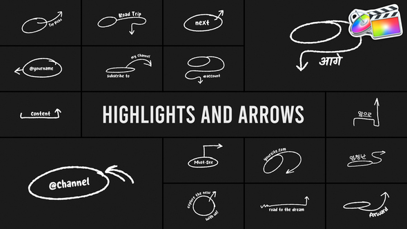 Photo of Highlight And Arrows for FCPX – Videohive 53730505