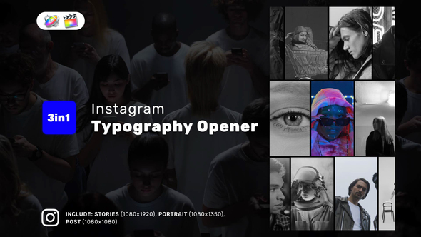 Photo of Instagram Typography Opener Reel for FCPX – Videohive 53913758