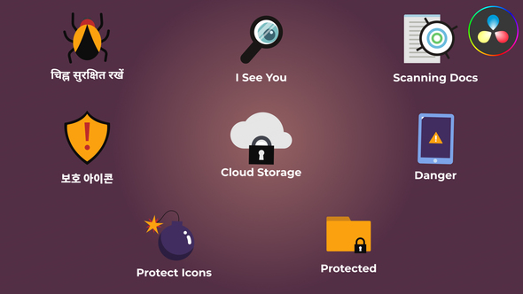 Photo of Internet Security Titles for DaVinci Resolve – Videohive 53916616