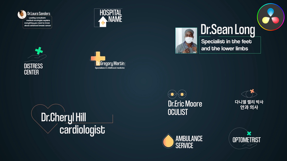 Photo of Medical Titles for DaVinci Resolve – Videohive 53930822