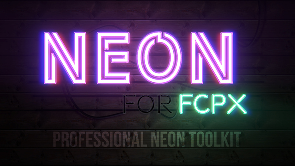 Photo of Neon Tool FCPX – Videohive 28629927