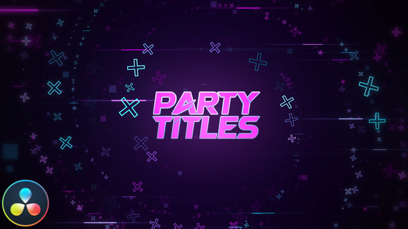 Photo of Party Titles – DaVinci Resolve – Videohive 53862897