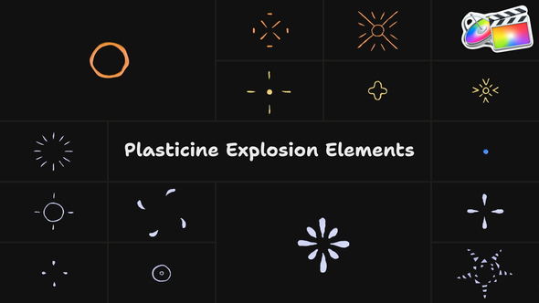 Photo of Plasticine Explosion Elements | FCPX – Videohive 53841875