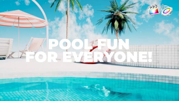 Photo of Poolside Paradise Logo Reveal – Videohive 53634568