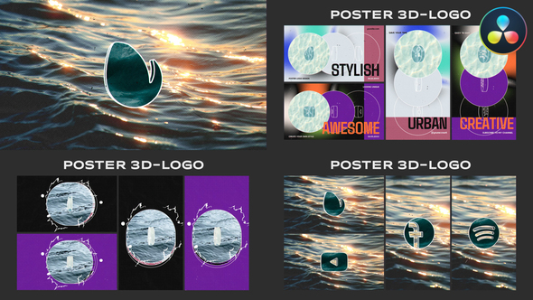 Photo of Poster 3D Logo for DaVinci Resolve – Videohive 53644240