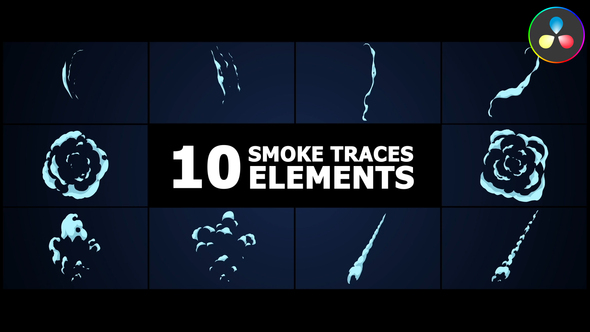 Photo of Smoke Traces Elements | DaVinci Resolve – Videohive 53769300