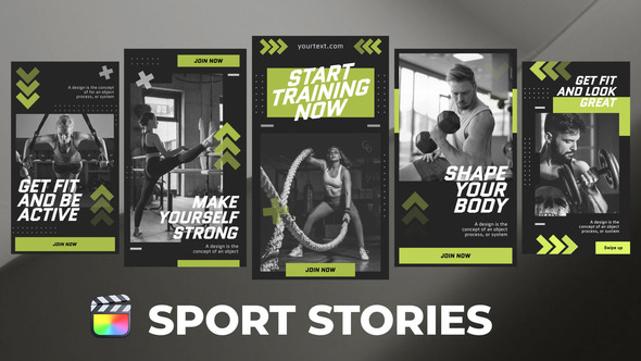 Photo of Sport Stories for Final Cut Pro – Videohive 53621275