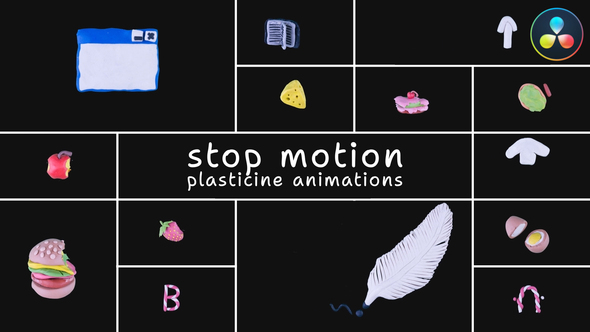 Photo of Stop Motion Plasticine Animations | DaVinci Resolve – Videohive 53652401