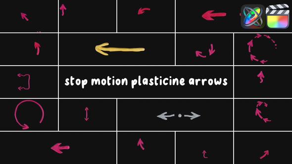 Photo of Stop Motion Plasticine Arrows for FCPX – Videohive 53769049