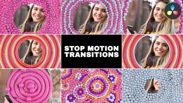 Photo of Stop Motion Transitions for DaVinci Resolve – Videohive 53798636