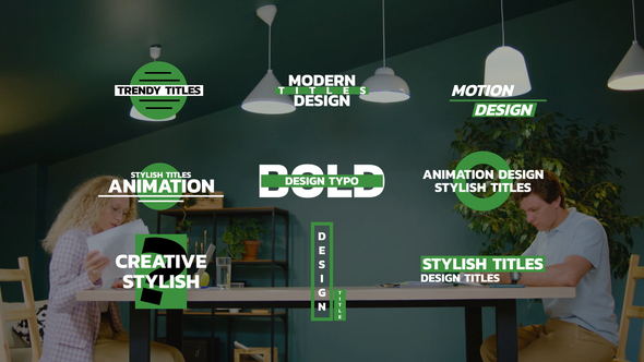 Photo of Stylish Titles – Videohive 53987883