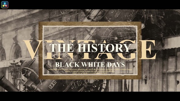 Photo of The History – Videohive 53883158