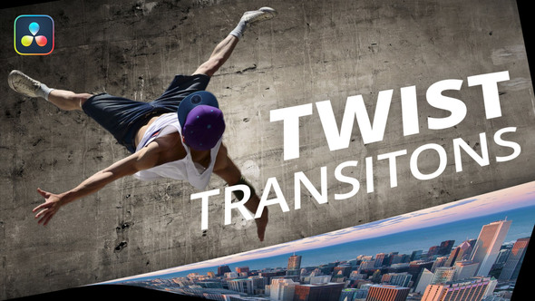 Photo of Twist Transitions for DaVinci Resolve – Videohive 53583996