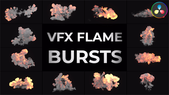 Photo of VFX Flame Bursts for DaVinci Resolve – Videohive 53768359