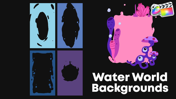 Photo of Water World Backgrounds | FCPX – Videohive 54015525