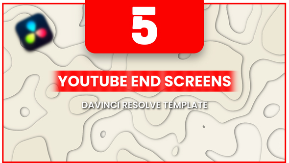 Photo of Youtube End Screens Template Davinci Resolve – Videohive 53217854