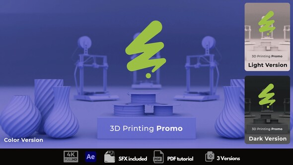 Photo of 3D Printing Opener – Videohive 54197986