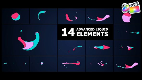 Photo of Advanced Liquid Elements for FCPX – Videohive 54120267