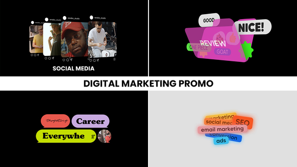 Photo of Digital Marketing Promo – Videohive 54191219