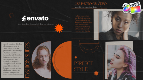 Photo of Fashion Slides for FCPX – Videohive 54524943