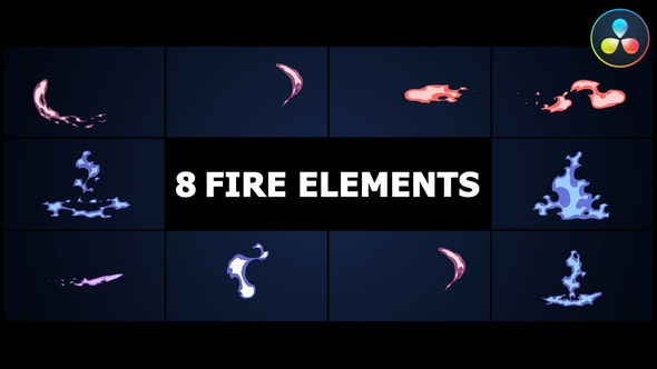 Photo of Fire Elements for DaVinci Resolve – Videohive 54120240