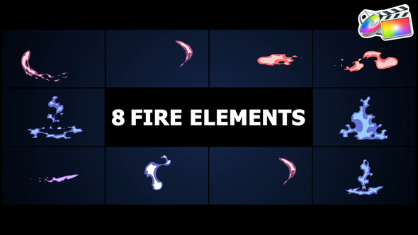 Photo of Fire Elements for FCPX – Videohive 54120202