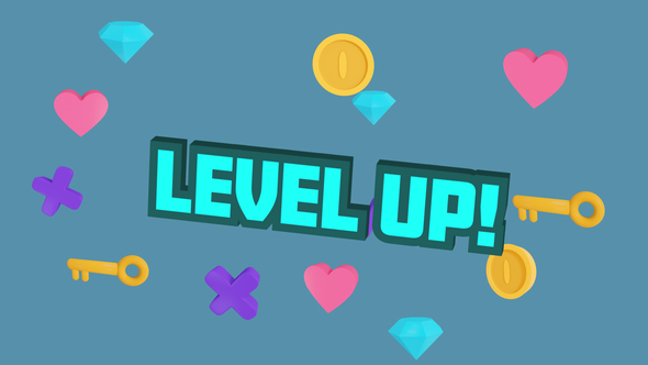 Photo of Level Up Fun Gaming Title – Videohive 54186163