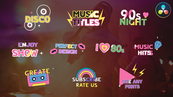 Photo of Music Titles Retro Style | DaVinci Resolve – Videohive 54500050