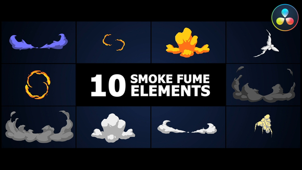 Photo of Smoke Fume Elements for DaVinci Resolve – Videohive 54065408