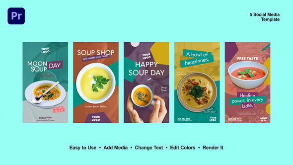 Photo of Soup Food Instagram Reels – Videohive 54193453