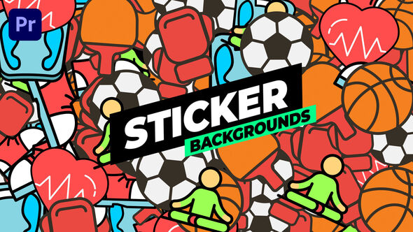 Photo of Sticker Backgrounds – Videohive 54192194