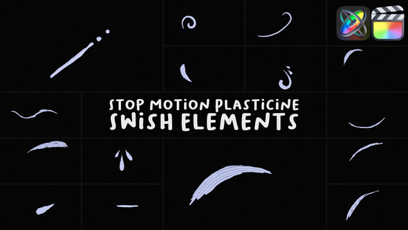 Photo of Stop Motion Plasticine Swish Elements for FCPX – Videohive 54476912