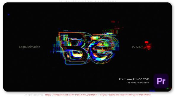 Photo of TV Glitch Logo Animation – Videohive 54115929