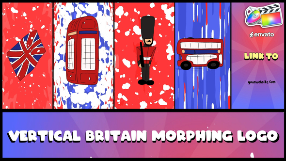 Photo of Vertical Britain Morphing Logo for FCPX – Videohive 54347094