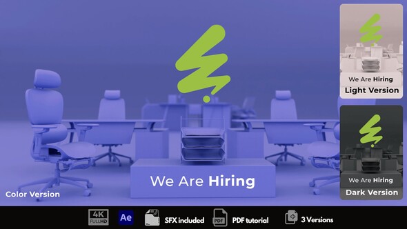 Photo of We Are Hiring – Videohive 54320230