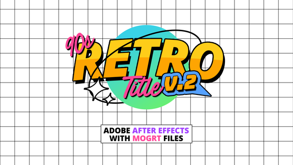 Photo of 90s Retro Titles V2 – Videohive 54209473