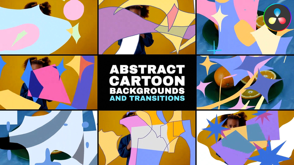 Photo of Abstract Cartoon Transitions | DaVinci Resolve – Videohive 54775312