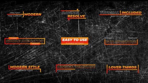 Photo of Animated Titles for DaVinci Resolve – Videohive 54817904