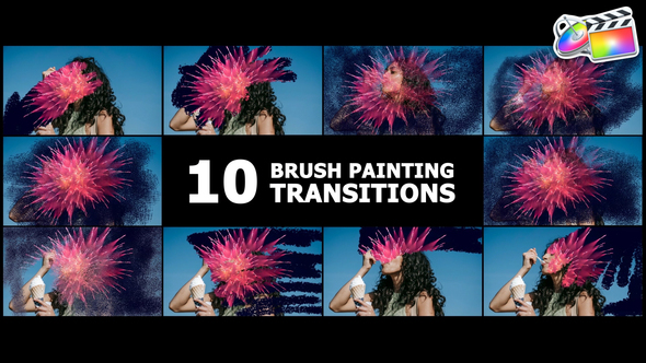 Photo of Brush Painting Transitions | FCPX – Videohive 54820473