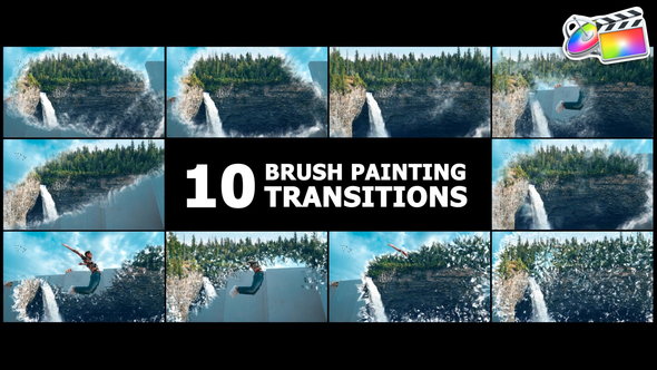 Photo of Brush Painting Transitions for FCPX – Videohive 54889910