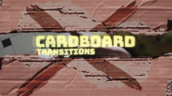 Photo of Cardboard Transitions – Videohive 54609790