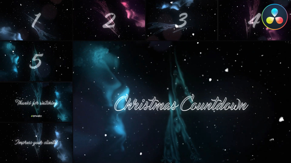 Photo of Christmas Countdown for DaVinci Resolve – Videohive 54815673