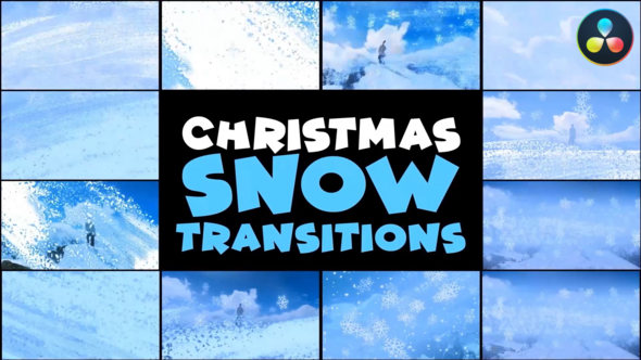 Photo of Christmas Snow Transitions | DaVinci Resolve – Videohive 54929930