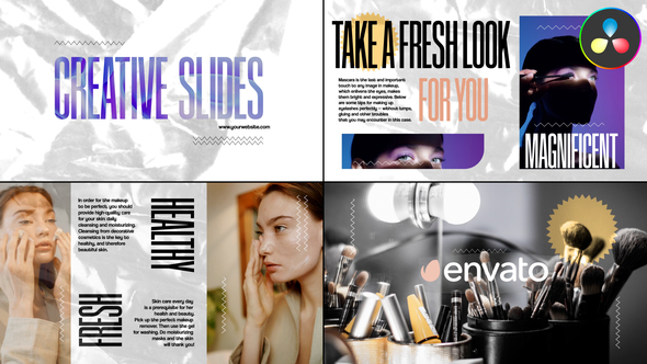 Photo of Creative Cut Slideshow for DaVinci Resolve – Videohive 54833681