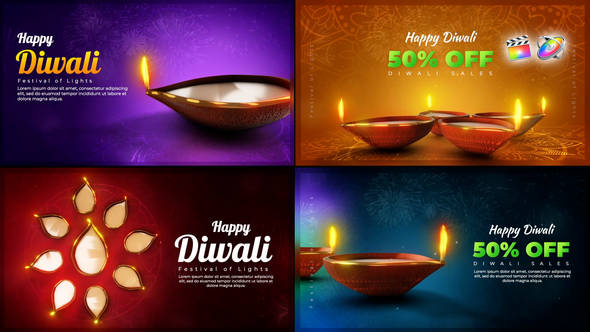 Photo of Diwali Greetings Pack – Videohive 54894767