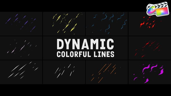 Photo of Dynamic Colorful Lines for FCPX – Videohive 54715114